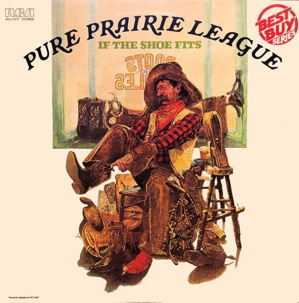 Pure Prairie League : If The Shoe Fits (LP,Album,Reissue,Stereo)