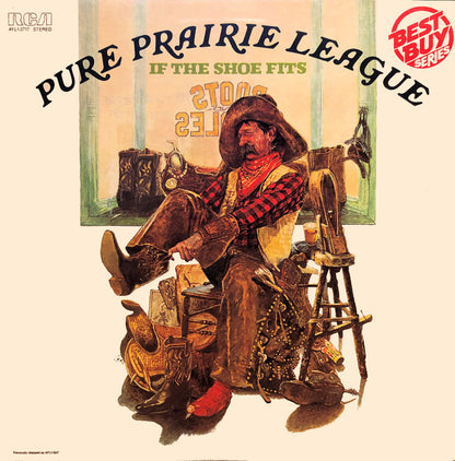 Pure Prairie League : If The Shoe Fits (LP,Album,Reissue,Stereo)