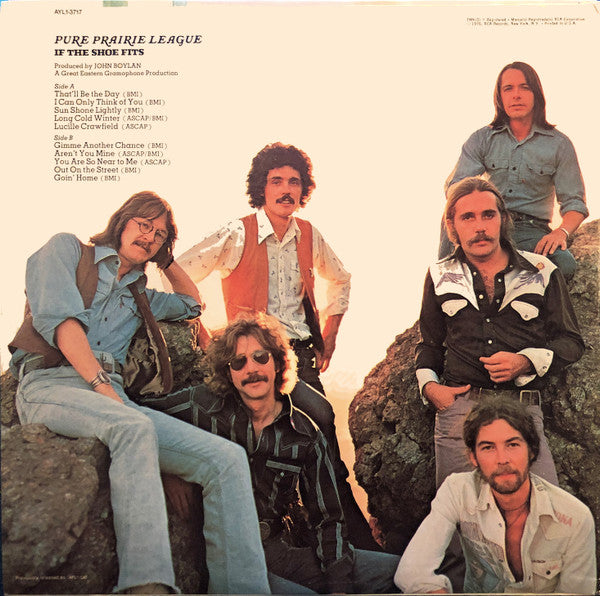 Pure Prairie League : If The Shoe Fits (LP,Album,Reissue,Stereo)