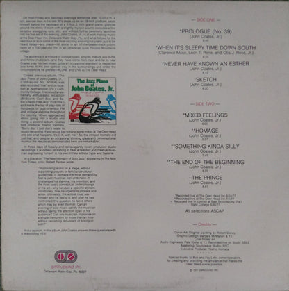 John Coates, Jr : Alone And Live At The Deer Head (LP,Album)