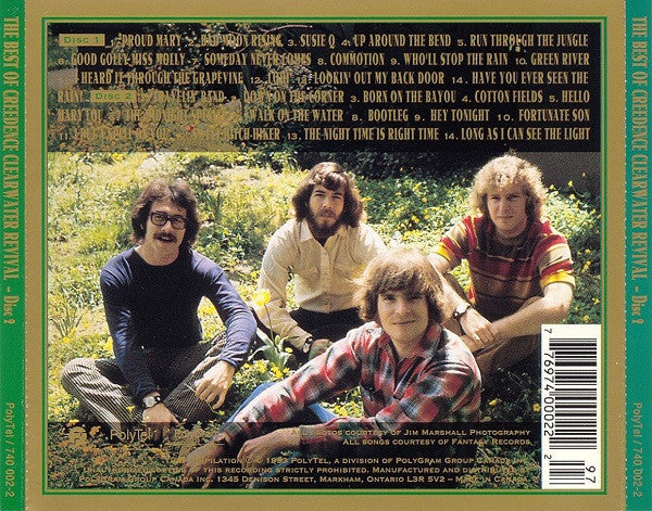 Creedence Clearwater Revival : The Best Of Creedence Clearwater Revival (Compilation)
