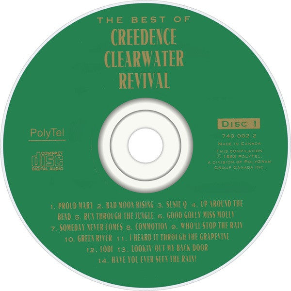 Creedence Clearwater Revival : The Best Of Creedence Clearwater Revival (Compilation)