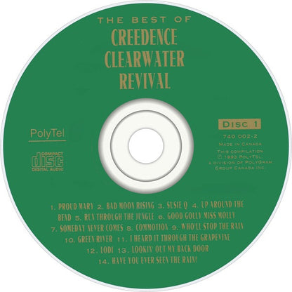 Creedence Clearwater Revival : The Best Of Creedence Clearwater Revival (Compilation)