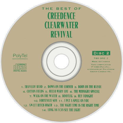 Creedence Clearwater Revival : The Best Of Creedence Clearwater Revival (Compilation)