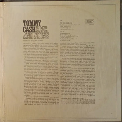 Tommy Cash : Rise And Shine (LP,Album)