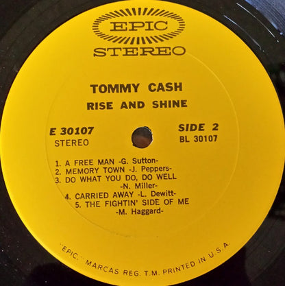 Tommy Cash : Rise And Shine (LP,Album)