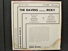 Ravens (2), The Starring Jimmy Ricks (2) : Write Me A Letter (LP,Compilation)