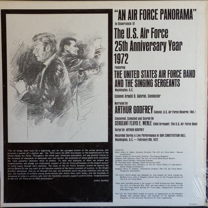 United States Air Force Band And Singing Sergeants, Arthur Godfrey : An Air Force Panorama (LP,Album)