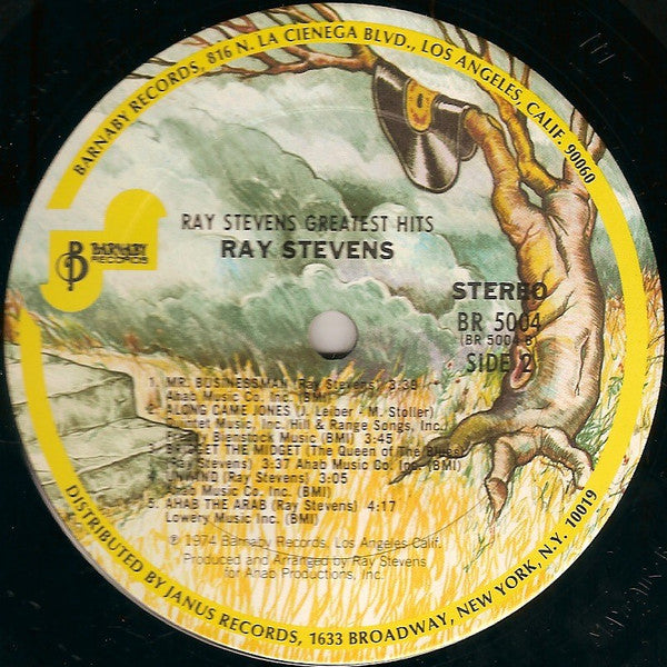Ray Stevens : Ray Stevens' Greatest Hits (LP,Album,Compilation,Reissue)