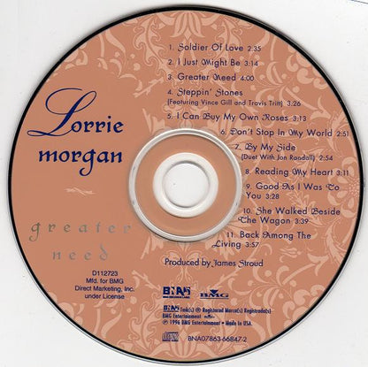 Lorrie Morgan : Greater Need (Album,Club Edition)