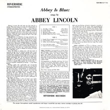 Abbey Lincoln : Abbey Is Blue (LP,Album,Reissue)