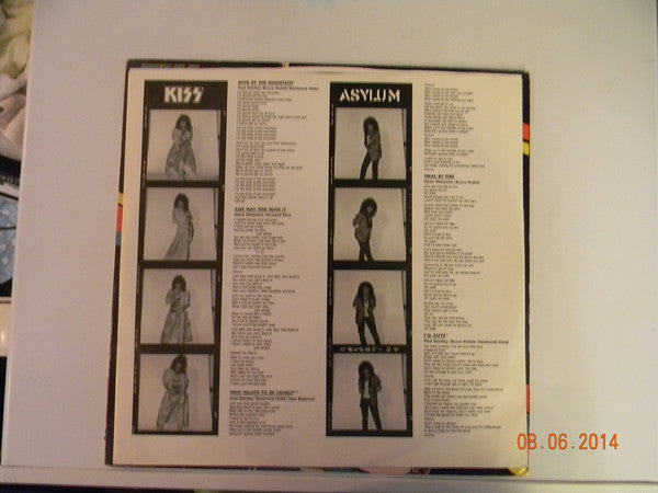 Kiss : Asylum (LP,Album,Club Edition)