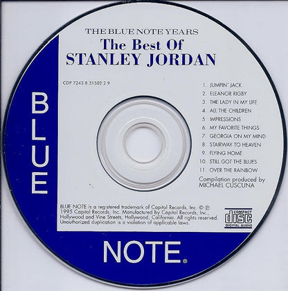 Stanley Jordan : The Best Of Stanley Jordan (Compilation)