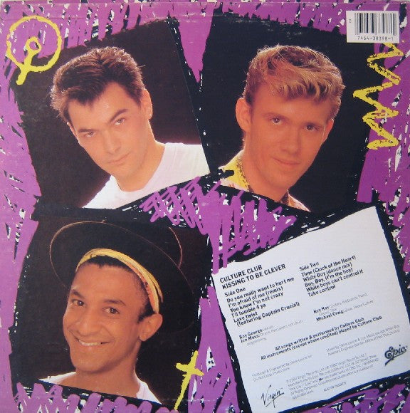 Culture Club : Kissing To Be Clever (LP,Album,Reissue,Stereo)