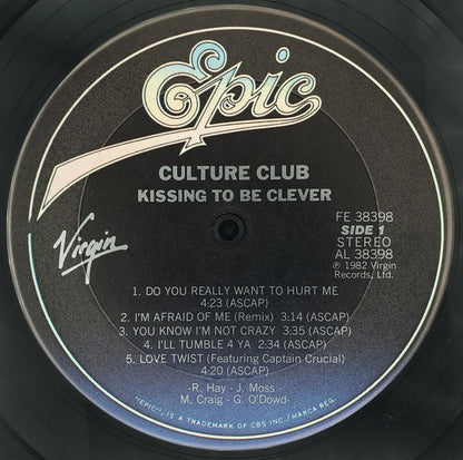 Culture Club : Kissing To Be Clever (LP,Album,Reissue,Stereo)