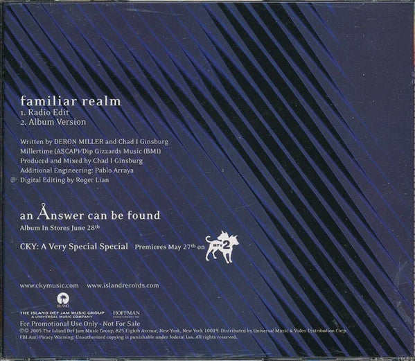 CKY : Familiar Realm (Single,Promo)