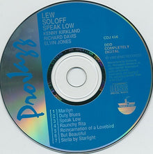 Lew Soloff : Speak Low (Album)