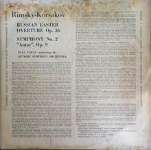 Nikolai Rimsky-Korsakov, Paul Paray Conducting The Detroit Symphony Orchestra : Russian Easter Overture / Symphony No. 2 "Antar" (LP,Album,Mono)