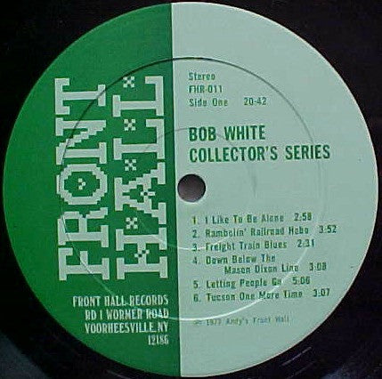 Bob White (15) : Collector's Series (LP)