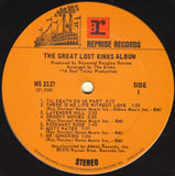 Kinks, The : The Great Lost Kinks Album (LP,Album,Stereo,Mono)