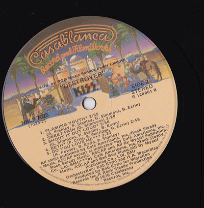 Kiss : Destroyer (LP,Album,Club Edition)