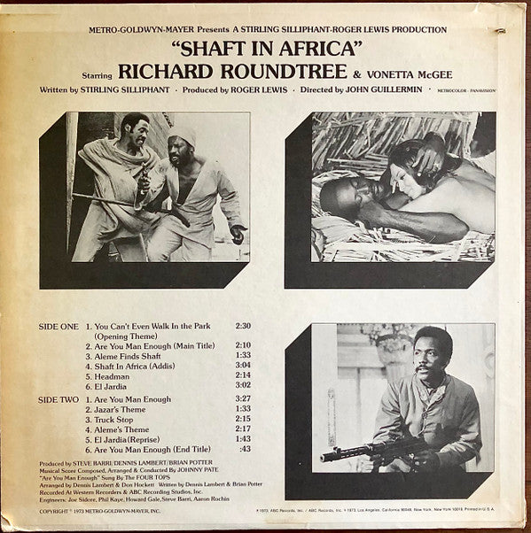 Johnny Pate : Shaft In Africa (LP,Album,Stereo)