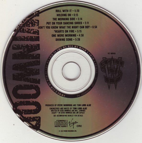 Steve Winwood : Roll With It (Album,Club Edition)