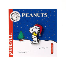 Snoopy & Woodstock Hug Christmas Pin
