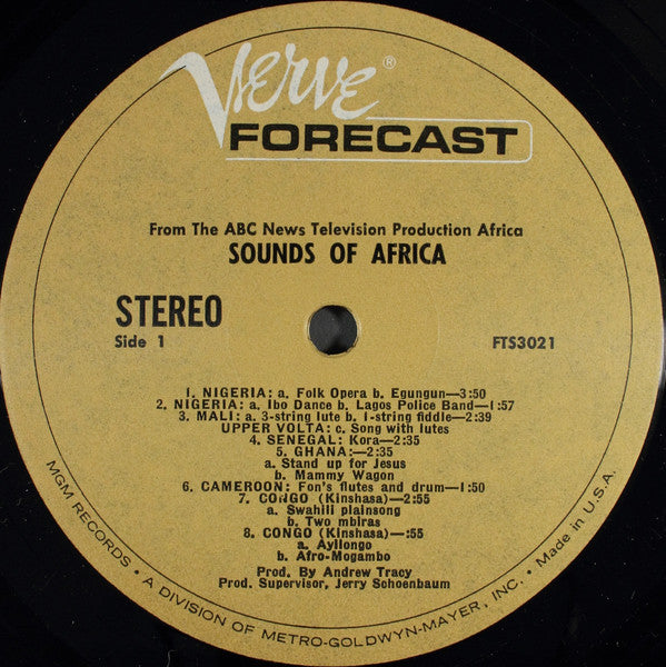 Unknown Artist : Sounds Of Africa (LP,Stereo)