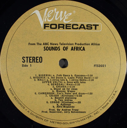 Unknown Artist : Sounds Of Africa (LP,Stereo)