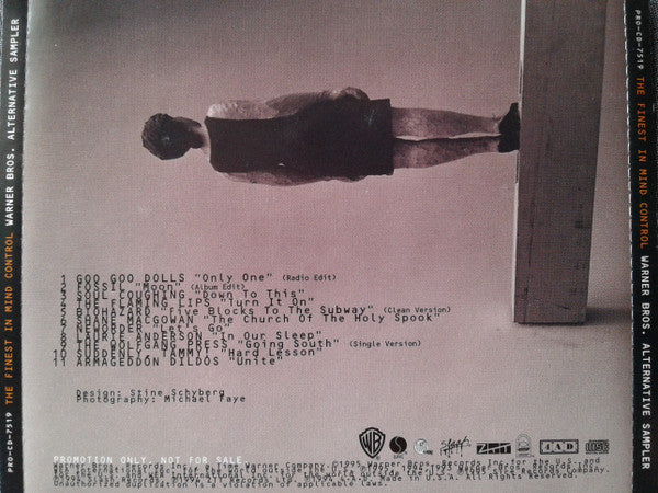 Various : The Finest In Mind Control (Warner Bros. Alternative Sampler) (Promo,Sampler)