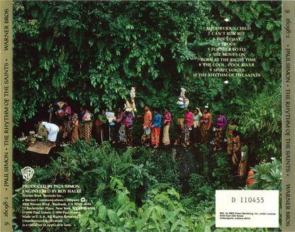 Paul Simon : The Rhythm Of The Saints (Album,Club Edition,Stereo)