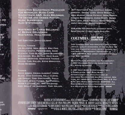 Various : I Know What You Did Last Summer - The Album (Compilation)
