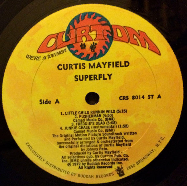 Curtis Mayfield : Super Fly (LP,Album)