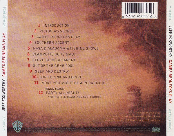 Jeff Foxworthy : Games Rednecks Play (Album)