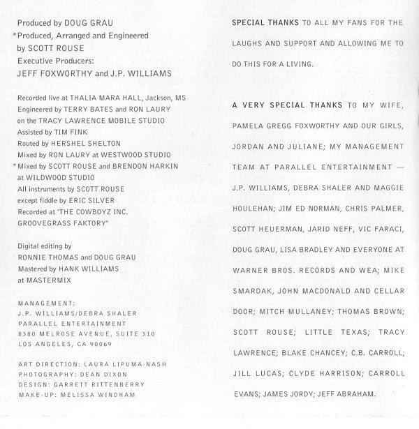 Jeff Foxworthy : Games Rednecks Play (Album)