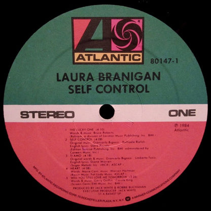 Laura Branigan : Self Control (LP,Album)