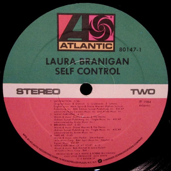 Laura Branigan : Self Control (LP,Album)
