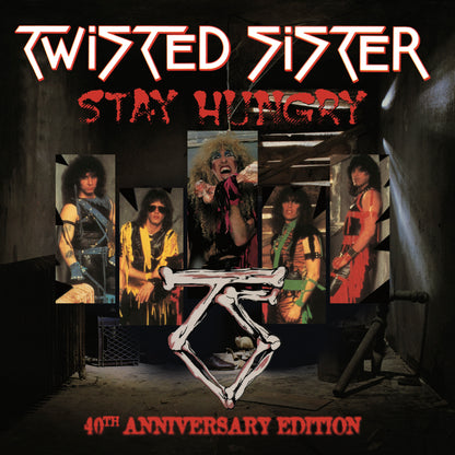 Twisted Sister - Stay Hungry (40th Anniversary Edition) (Rocktober 2024, 2LP Translucent Red Vinyl, Brick & Mortar Exclusive) UPC: 603497824588