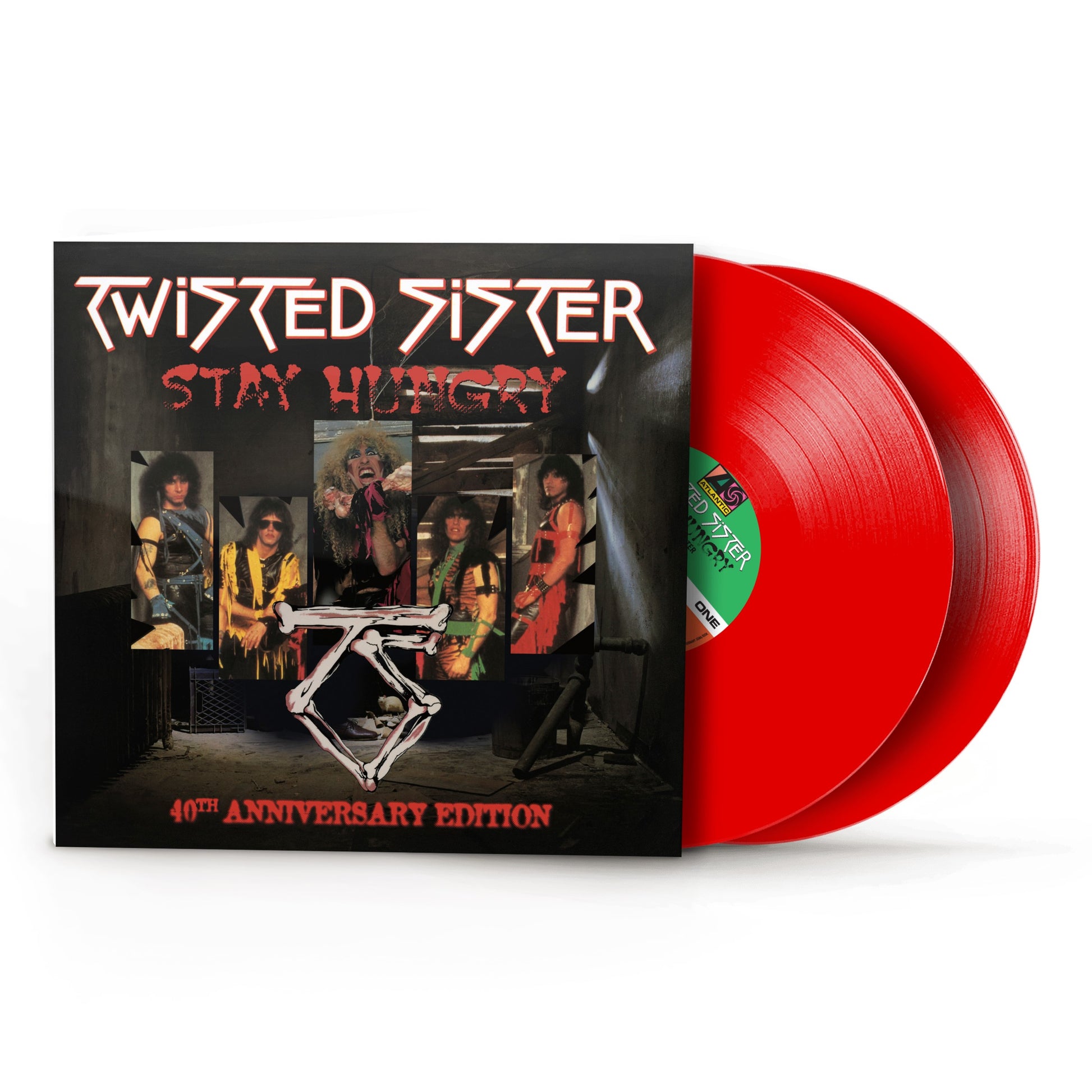 Twisted Sister - Stay Hungry (40th Anniversary Edition) (Rocktober 2024, 2LP Translucent Red Vinyl, Brick & Mortar Exclusive) UPC: 603497824588
