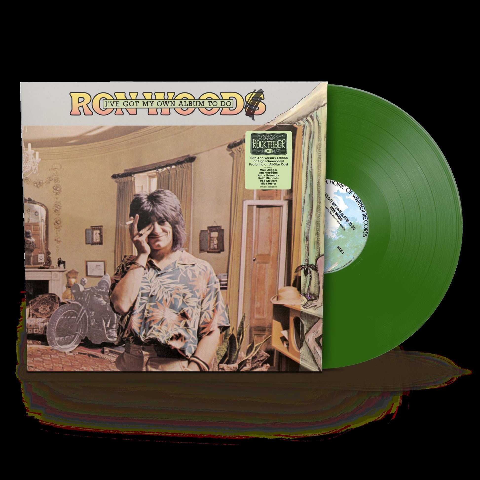 Ron Wood - I've Got My Own Album To Do (Rocktober 2024, Olive Green LP Vinyl, Brick & Mortar Exclusive) UPC: 603497824717