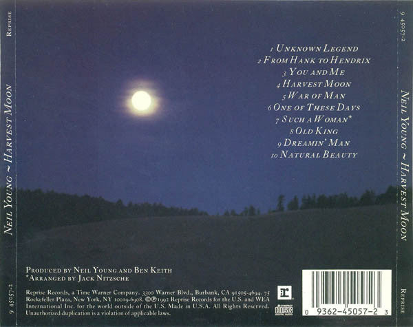 Neil Young : Harvest Moon (Album)