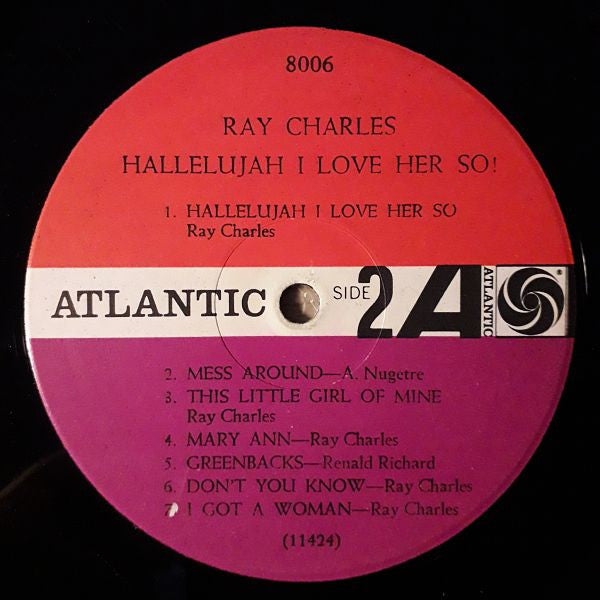 Ray Charles : Ray Charles (LP,Compilation,Repress,Mono)