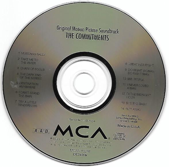 Commitments, The : The Commitments (Original Motion Picture Soundtrack) (Album,Club Edition)