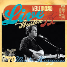 Merle Haggard - Live From Austin, TX '78 (LP Vinyl) UPC: 607396534517