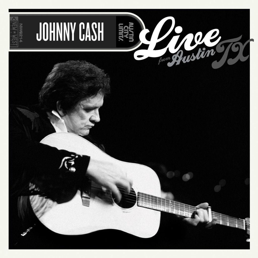 Johnny Cash - Live From Austin, TX (Green &amp; Black Marbled LP Vinyl) UPC: 607396587414