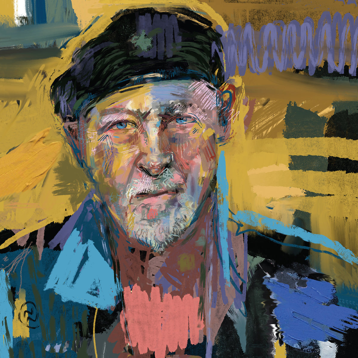 Richard Thompson - Hippies, Thugs and Heroes album artwork cover