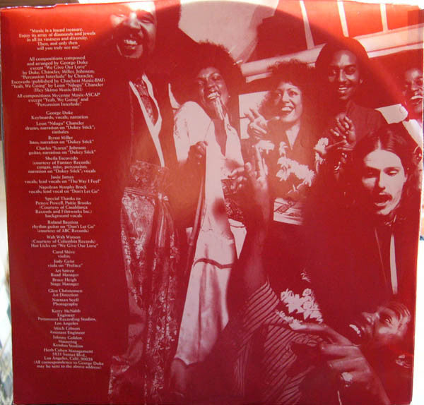 George Duke : Don't Let Go (LP,Album)