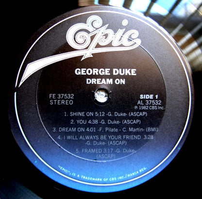 George Duke : Dream On (LP,Album)