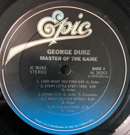 George Duke : Master Of The Game (LP,Album,Stereo)